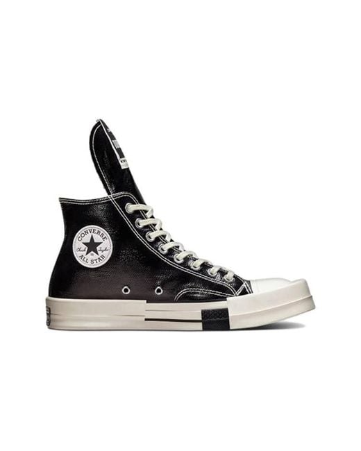 Converse Black Rick Owens X Turbodrk Chuck 70 High Lacquer' for men