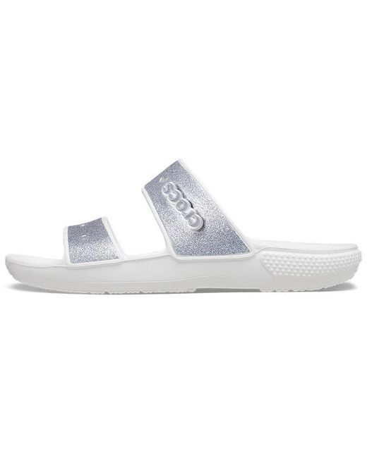 CROCSTM White Classic Casual Fashion Slippers for men