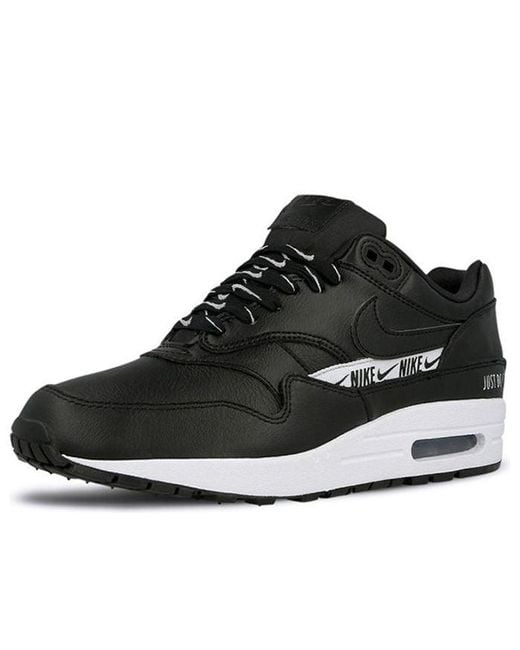 Nike Black (Wmns) Air Max 1 Se Logo'
