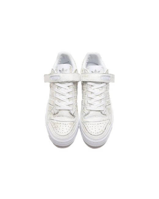 Adidas White X Atmos Forum Low 'Unveil' for men