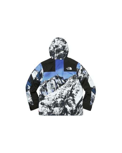 Supreme Blue Fw17 X The North Face Mountain Parka