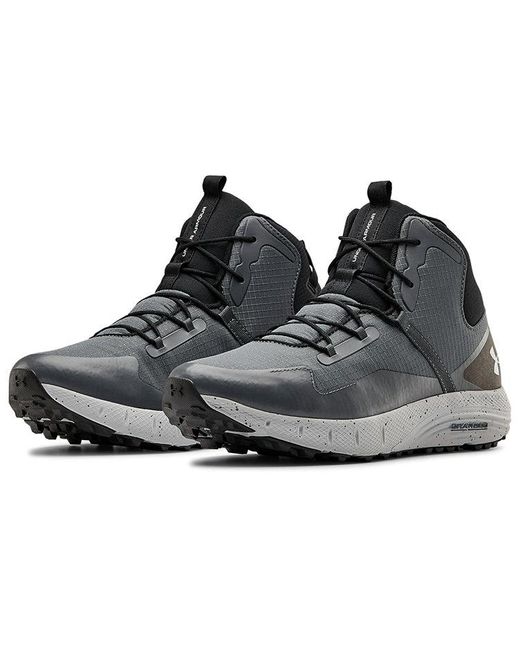 Under Armour Black Charged Bandit Trek 'Pitch' for men