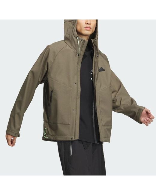 Adidas Green City Escape Jacket Asia Sizing for men