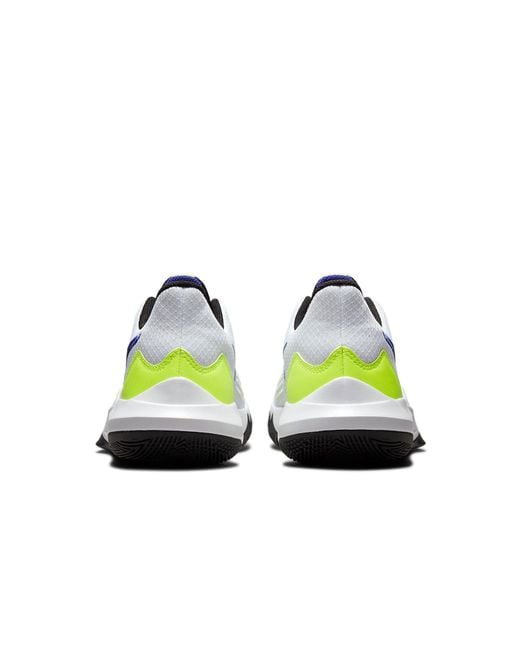 Nike Blue Precision 5 Barely Volt' for men