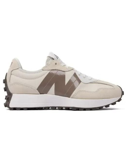New Balance White (Wmns) 327 'Sea Salt Mushroom'
