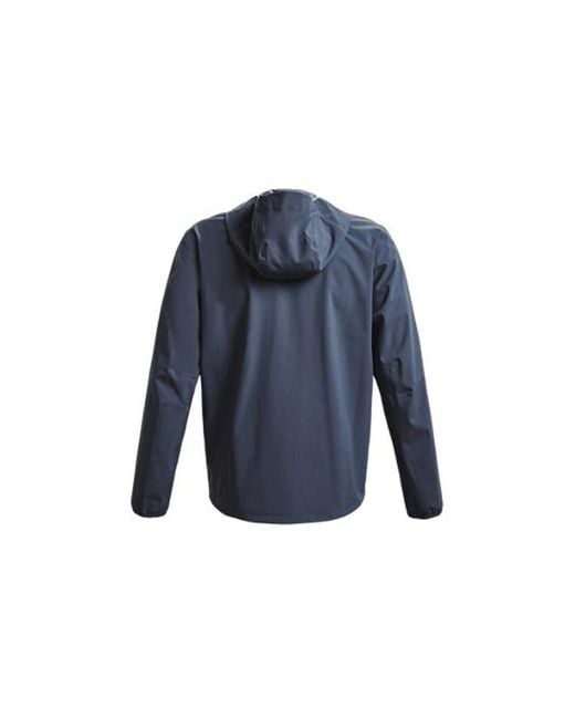 Under Armour Blue Stormproof Cloudstrike Stretch Jacket for men