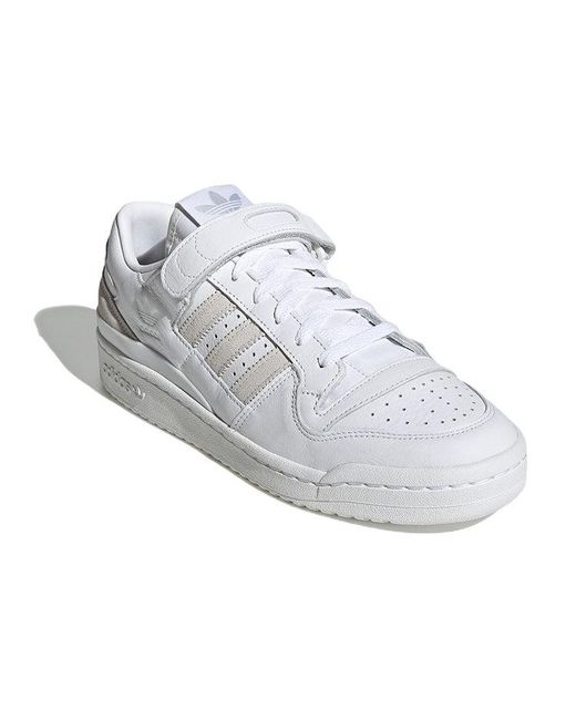 Adidas White Originals Forum 84 Low 'Clear' for men