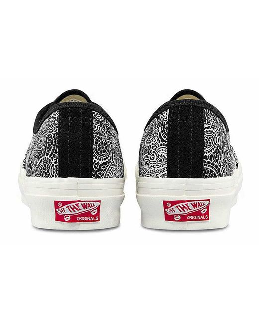 Vans Black Og Authentic Lx for men