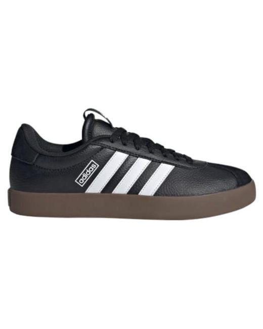 Adidas Black Vl Court 3.0 Shoe
