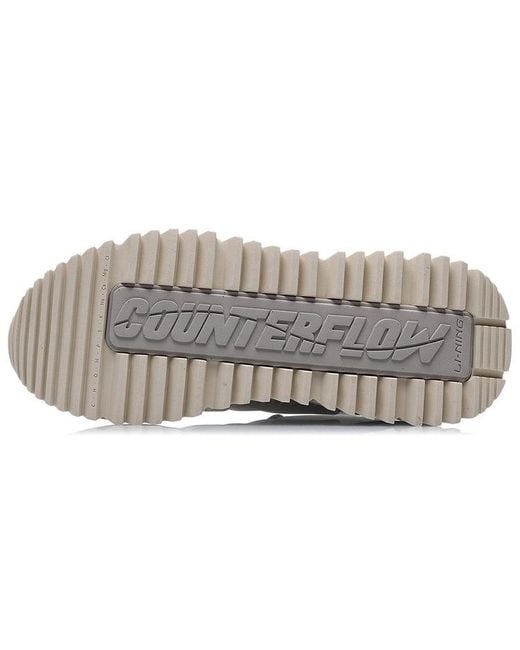Li-ning Gray Counterflow Spine for men