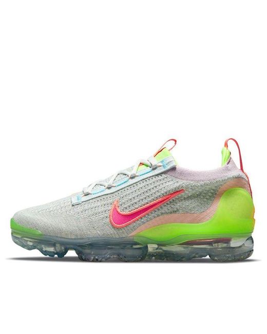 Nike Air Vapormax 2021 Flyknit 'neon' in Green | Lyst