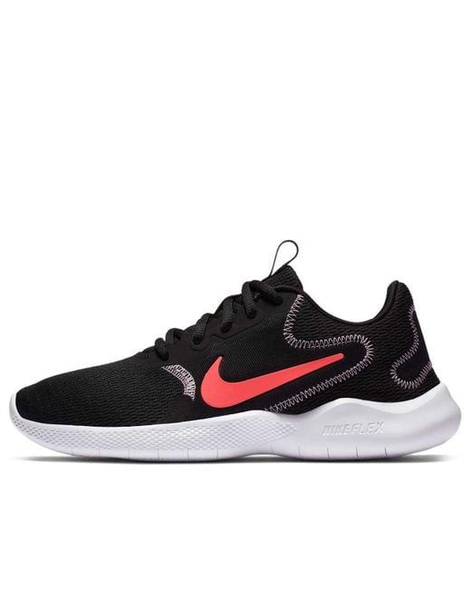Nike Black (Wmns) Flex Experience Run 9 Crimson'