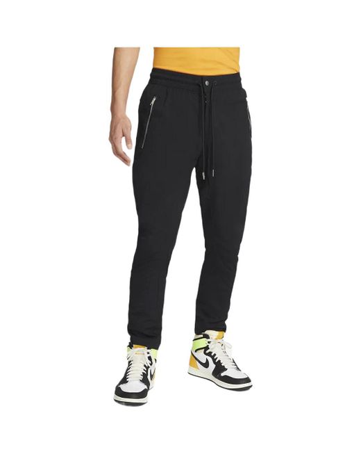 Nike Blue Statement Essentials Solid Color Alphabet Embroidered Casual Pants/Trousers Autumn for men