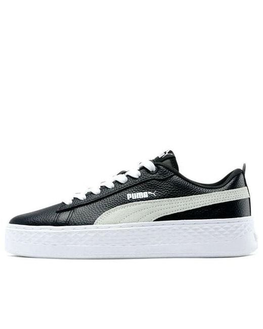 PUMA Blue (Wmns) Smash Platform Leather