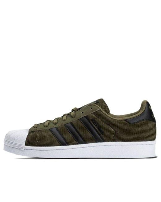 Adidas Brown Originals Superstar Non-Slip Lightweight Skate Shoes for men