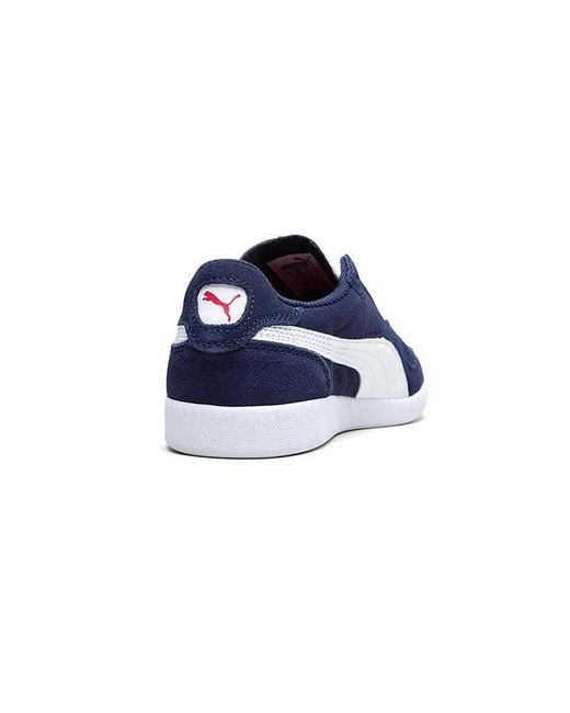 PUMA Blue Icra Trainer Sd/ Low Casual Board Shoes for men