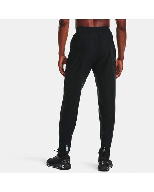Under Armour Black Qualifier Run 2.0 Pants Asia Sizing for men