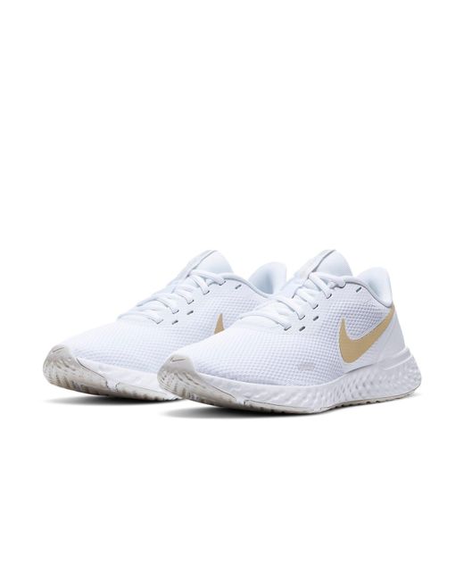 Nike White (Wmns) Revolution 5