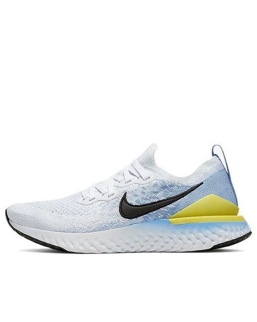 Nike Blue (Wmns) Epic React Flyknit 2 Light'