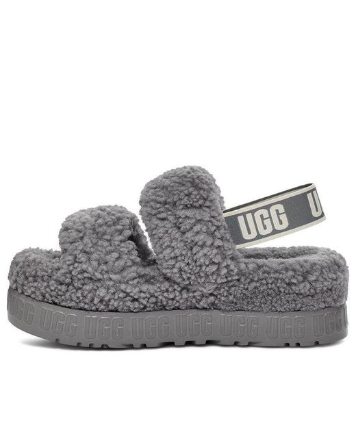 Ugg Gray (Wmns) Oh Fluffita Slide