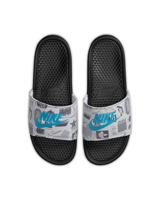 Nike Blue Benassi Jdi Slide 'Worldwide Pack' for men