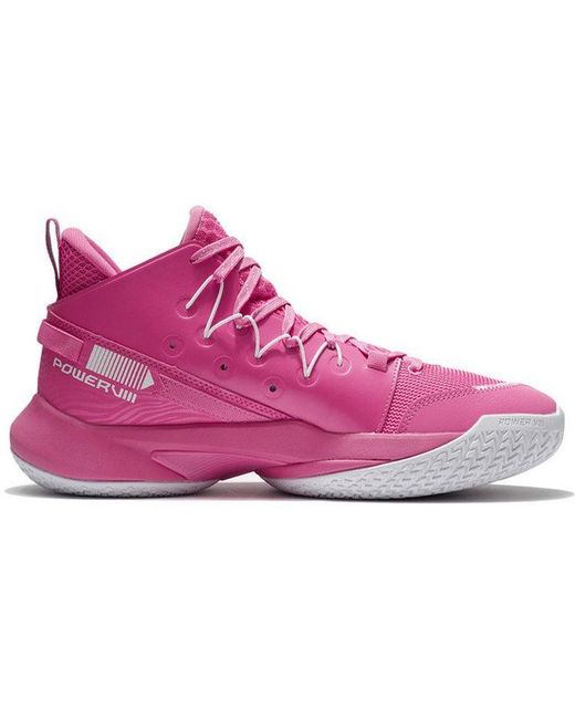 Li-ning Purple Mid-top Pink for men