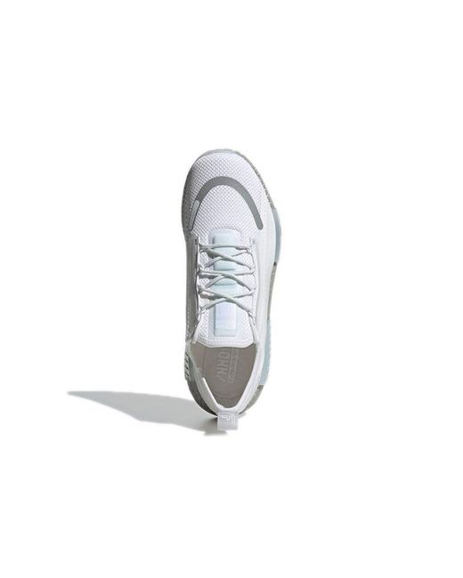 Adidas White Nmd_R1 Spectoo Metallic' for men