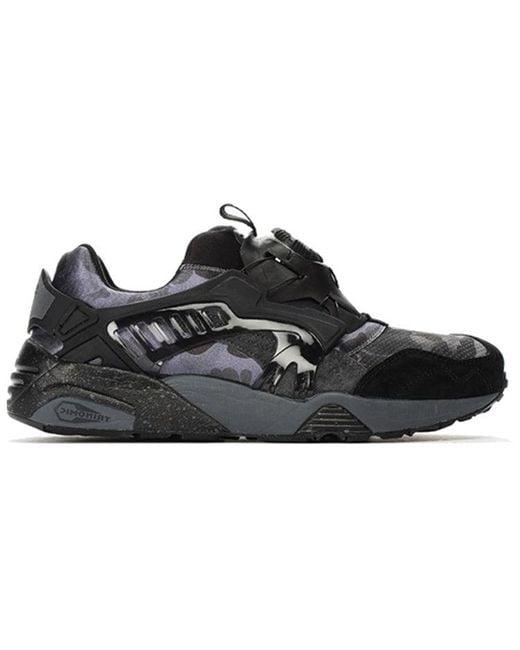 PUMA Black A Bathing Ape X Disc Blaze Camo' for men