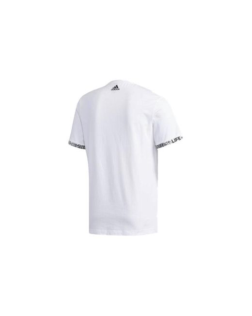 adidas Peking Op Ask Training Round Neck Puover Short Seeve White for Men |  Lyst