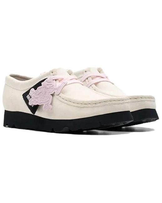 Clarks Black (Wmns) X Paper Girl Wallabee