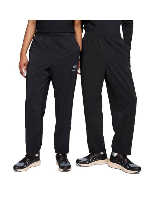 Nike Black X Patta Running Team Tracksuit Bottoms for men