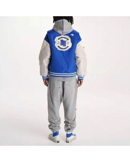 Converse Blue X Ader Error Shapes Varsity Jacket 'Cobalt' for men