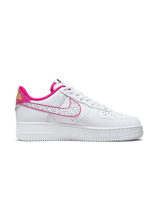 Nike White (Wmns) Air Force 1 '07 Lx 'Dragon Fruit'