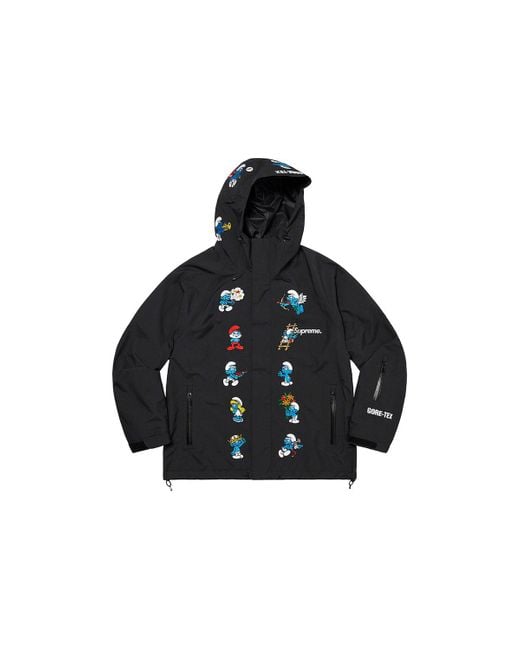 ジャケット・アウター Supreme Smurfs GORE-TEX Shell Jacket L Supreme Smurfs GORE-TEX Shell Jacket Bright Yellow Men's
