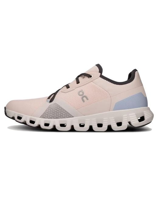 On Shoes Pink (Wmns) Cloud X 3 Ad 'Shell Heather'