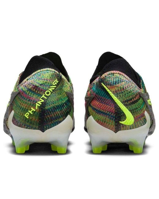 Nike Green Phantom Gx Elite Fusion Ag Pro Glow Volt' for men