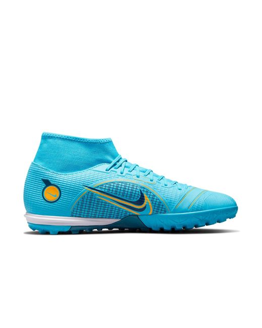 Nike Blue Mercurial Superfly 8 Academy Tf 'Chlorine' for men
