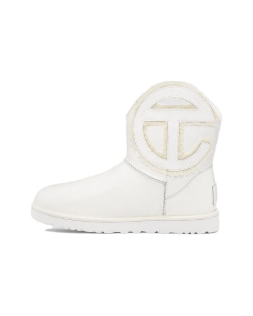 Ugg White X Telfar Logo Mini Crinkle for men