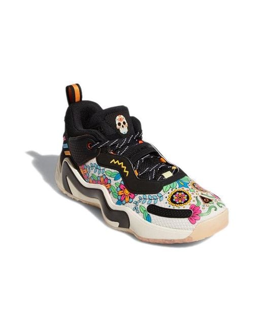 Adidas Black D.O.N. Issue #3 'Dia De Muertos' for men