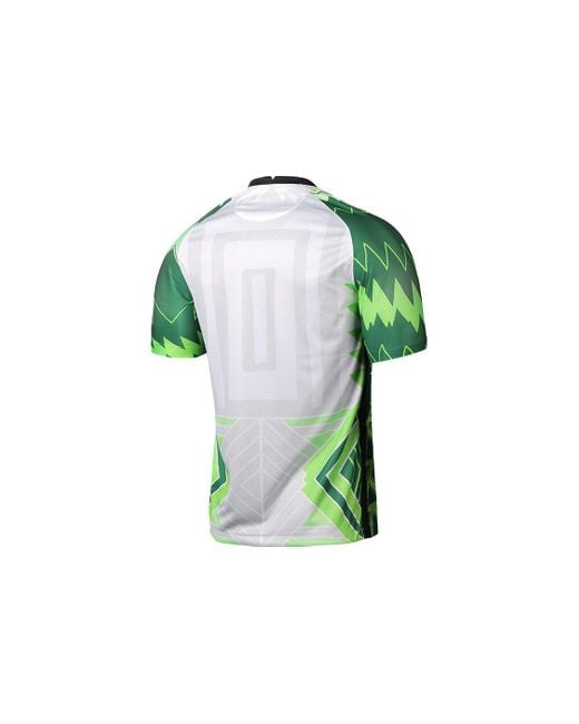 Nike Green Nigeria 20/21 Fan Edition Home Jersey for men