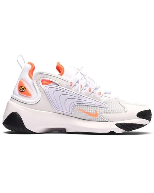 Nike White (Wmns) Zoom 2K 'Hyper Crimson'