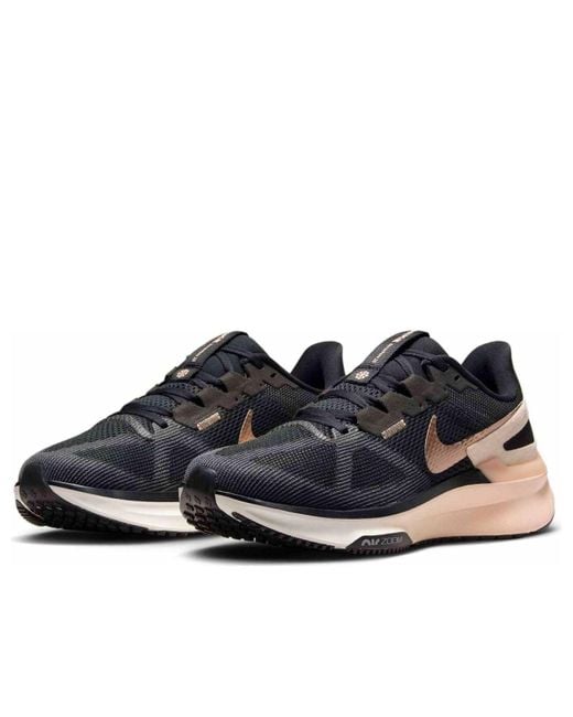Nike Blue Structure 25 Road Running Shoes