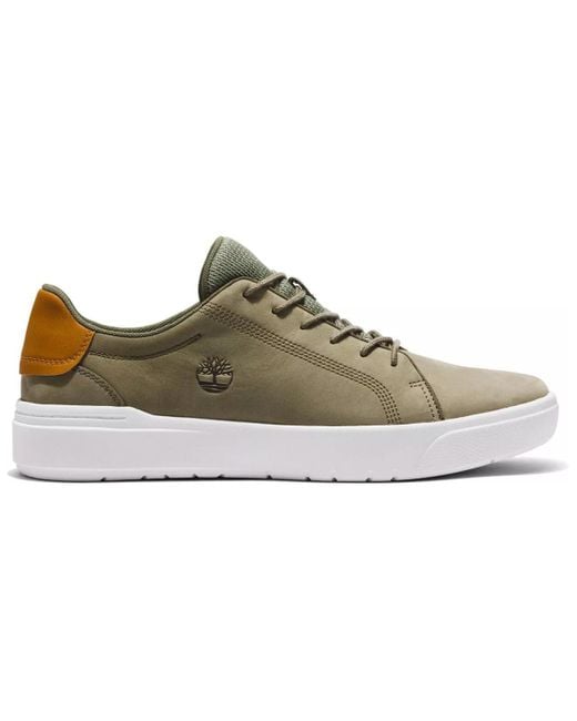 Timberland Brown Seneca Bay Oxford Sneakers for men