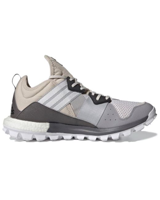 Adidas Gray Response Trail Stmt 'Core' for men