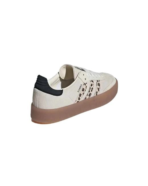 Adidas White (Wmns) Sambae 'Leopard Off'