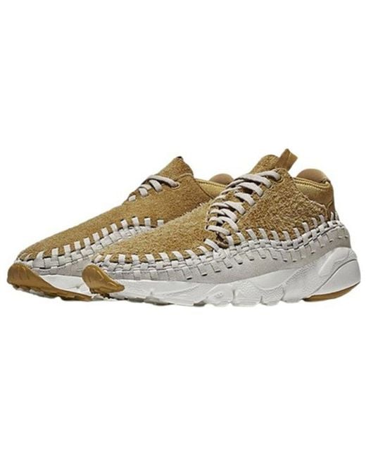 Nike White Air Footscape Woven Chukka Qs 'Hairy Suede' for men