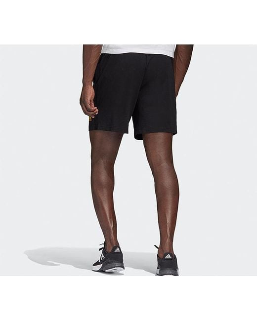 Adidas Black Ubu Short Casual Shorts for men