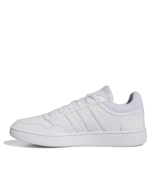 Adidas White Hoops 3.0 Low Classic Vintage for men