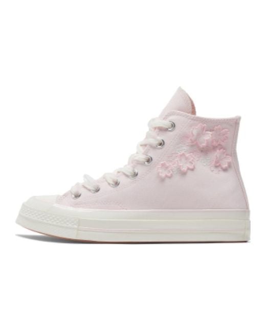 Converse White Chuck Taylor 70 Hi 'Cherry Blossom' for men