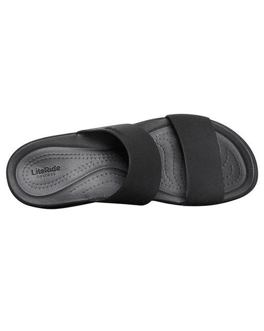 CROCSTM Blue (Wmns) Brooklyn Lightweight Sandals